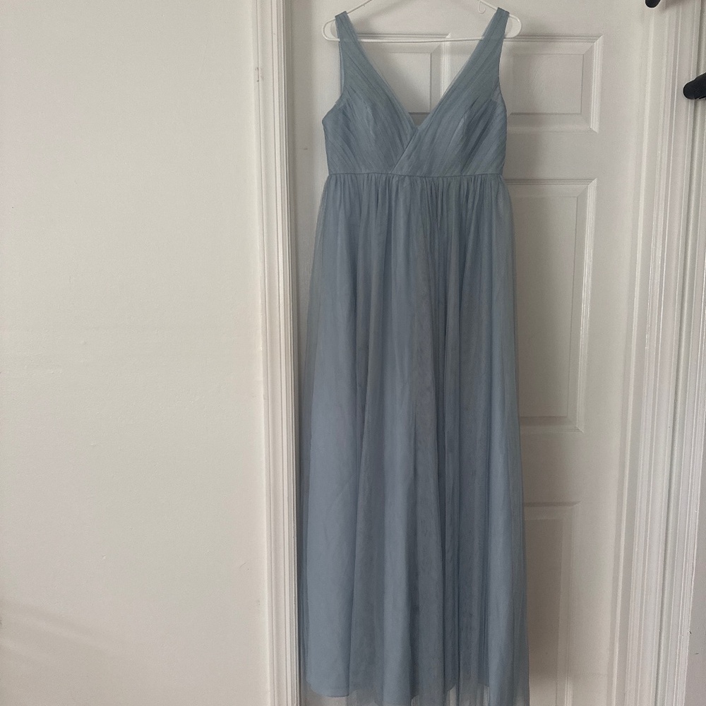 Revelry Sky Blue Maternity Dress